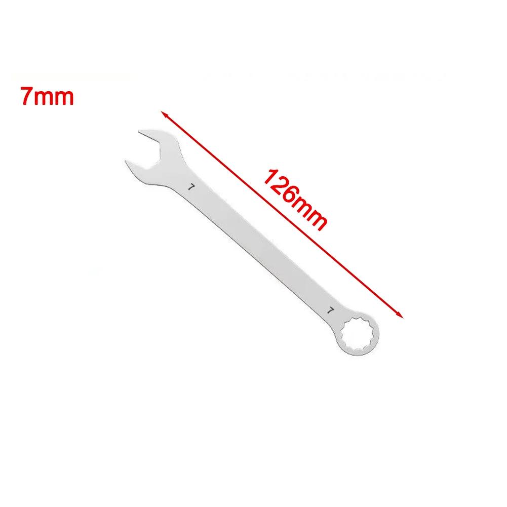 Rust-proof Wrench For Home Tool Dual-purpose Tool Open-end Wrench Easy To Carry Reduces User Fatigue Slim Profile