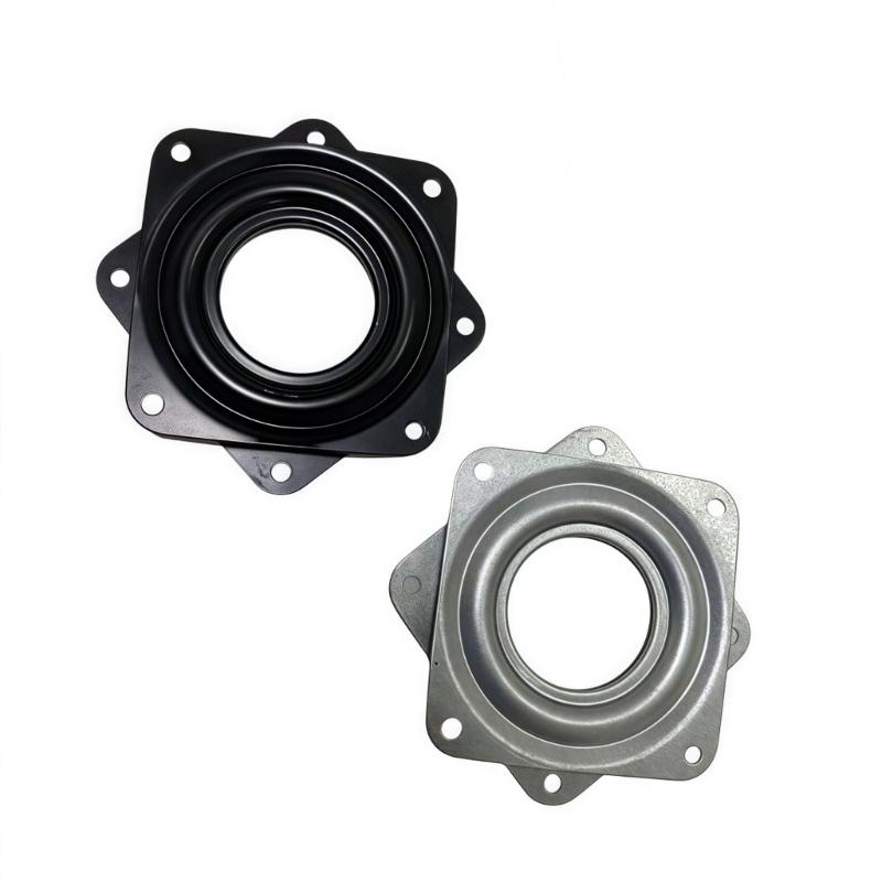 Robuste Drehtellerplatte Quadratische Drehtellerplatte Ersatz 360 Grad Drehteller für Möbel