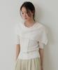 Towav Elody Scarf Cardigan_Ivory