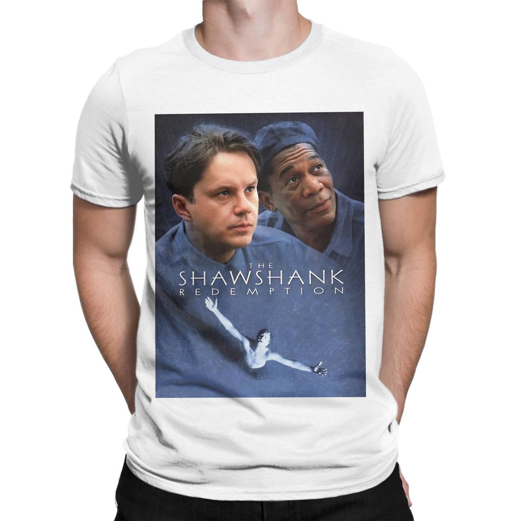 shawshank redemption design new movie design you Graphic Funny 100 Cotton TShirt The Shawshank Redemption Tees Tops For Unisex
