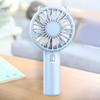 Handheld Small Fan with 3 Speed Settings Strong Airflow Low Noise USB Rechargeable Battery Operated Pocket Fan