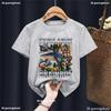Italian Brainrot Meme Cool T Shirt Boys/Girls Funny Kawaii Kids Clothes White/Pink/Yellow/Grey/Red/Black T-Shirt Summer T-Shirt