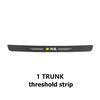 4pcs Carbon Fiber Car Sticker Door Threshold Waterproof Decal For Renault Clio Dacia RS Megan Scenic Logan Laguna Kadjar Duster R111