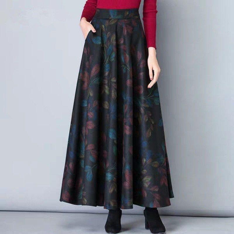 Women's Summer A-Line Printed Slim Skirt