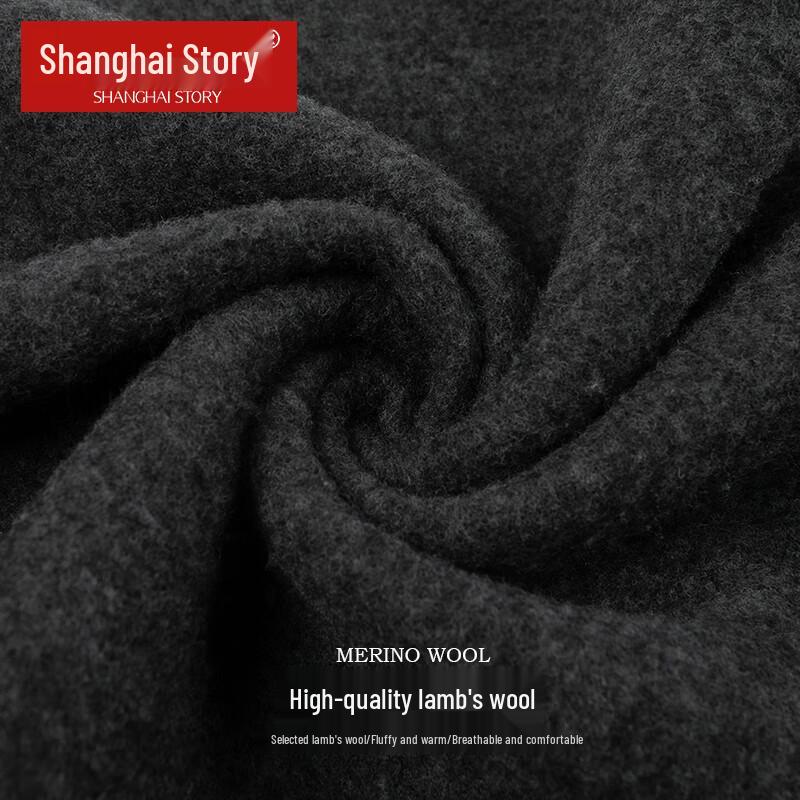 Shanghai Story Women's Wool Blend Winter Scarf