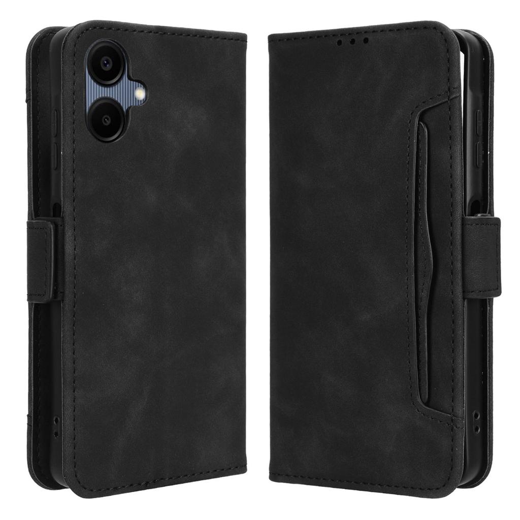 For Samsung Galaxy A06 4G/A06 5G Leather Case Phone Wallet Cover with Multiple Card Slots