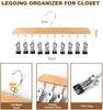 Hanging Closet Organizer 360&Deg; Rotating Multi Clip Hanger Space Saving Hanger Sturdy Portable Hanger For Rvs Dormitory