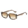 New Square Frame Fashion Sunglasses PC Material with 7 Colors Available UV400 Protection Outdoor Activities Lightweight Durable