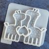 Flexible Silicone Giraffe Craft Mould Suitable For Enthusiasts To Make Beautiful Handmade Items