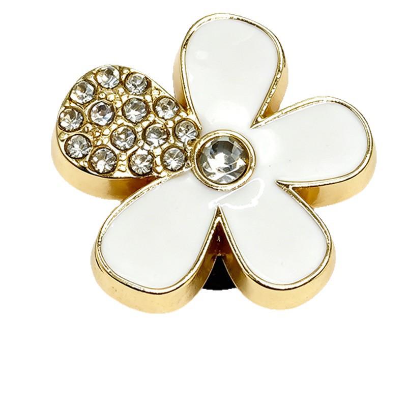 Versatile Metal Flower Shoe Accessories: Cute Buckles & Decorations for Flower Series Shoes