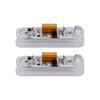 LED Canbus White Number License Plate Light For Fiat 500 Abarth 500 2007-2020 Xenon High Brightness Number Plate Lights License Plate Lights 2
