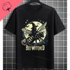 UnisexS Zombie Bee Apocalypse Graphic TShirt with Creepy Undead Horror Design Black Pure Cotton Shortsleeve Tee Outdoor Clothing