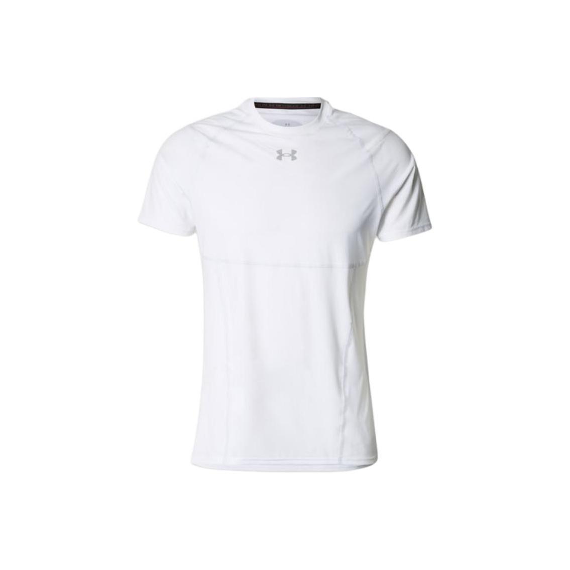 Under Armour T Shirts Men s White Crew Neck 6015379-100 L
