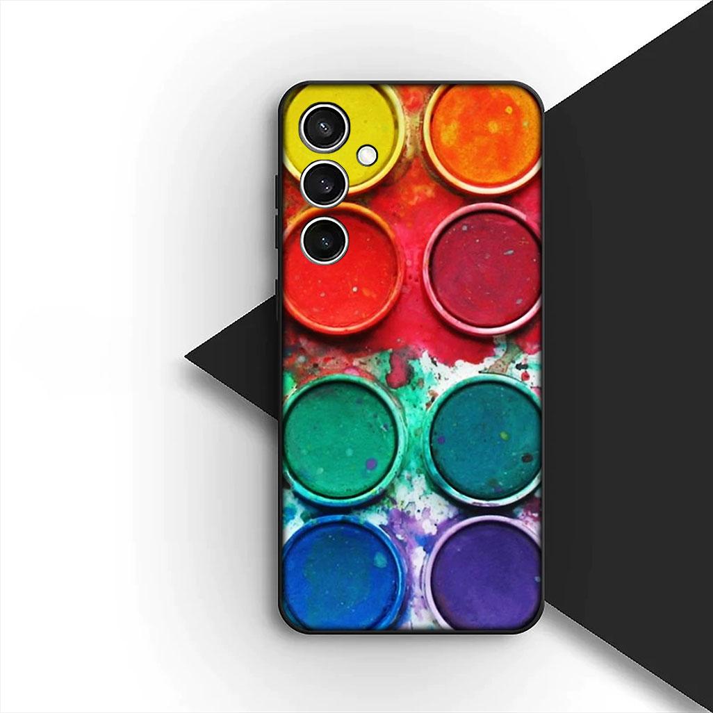 

для Motorola Moto Edge 70 60 Fusion NEO Pro G56 G96 G04 G05 20 G Stylus Чехол Кассетная Палитра Красок Цветовая Палитра Водная Палитра Лента Motorola Edge 20 Lite
