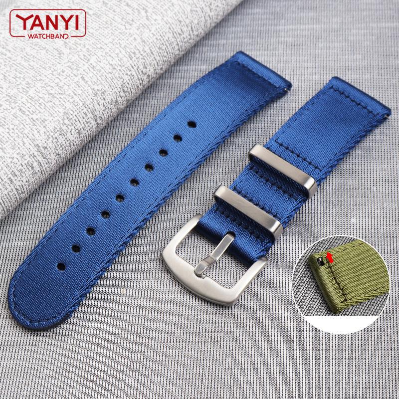 Nylonový řemínek k hodinkám 20 mm 22 mm pro Samsung Galaxy watch Active 2 řemínek 44 mm Huawei GT/2/Pro Galaxy watch 4/Classic 45/40 mm/46 mm pásek