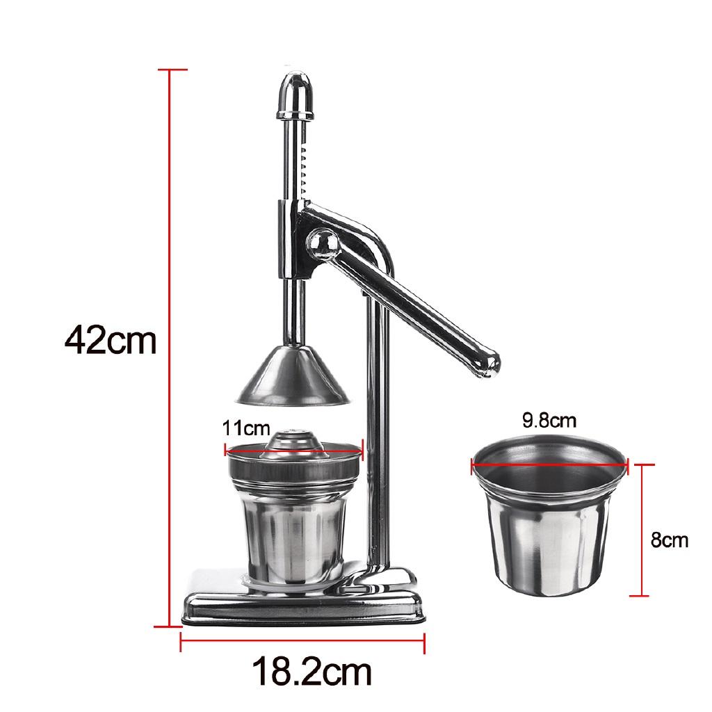 

Соковыжималка для граната Ручной пресс Цитрусовый Лимонный Пресс Нержавеющая сталь Ручная Соковыжималка для лимона