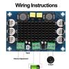 100W Mono Power Amplifier Board DC12 to 26V Car Audio Power Board  Car Audio