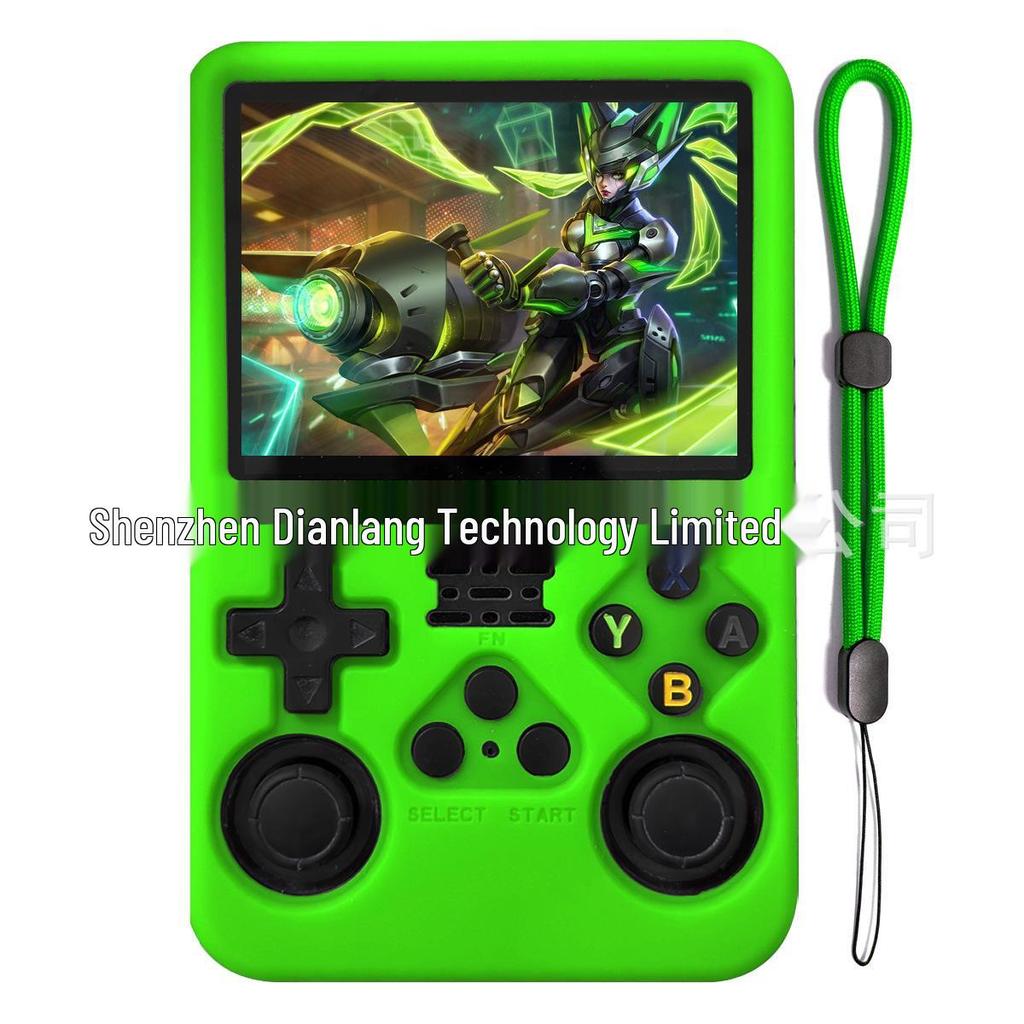 Silikon-Schutzhülle & Staubdichte Aufbewahrung für ANBERNIC R36S Handheld-Konsole