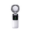 100 Speed Infinitely Mini Handheld Fan LED Display Powerful Turbo Fan  Cooling Fan