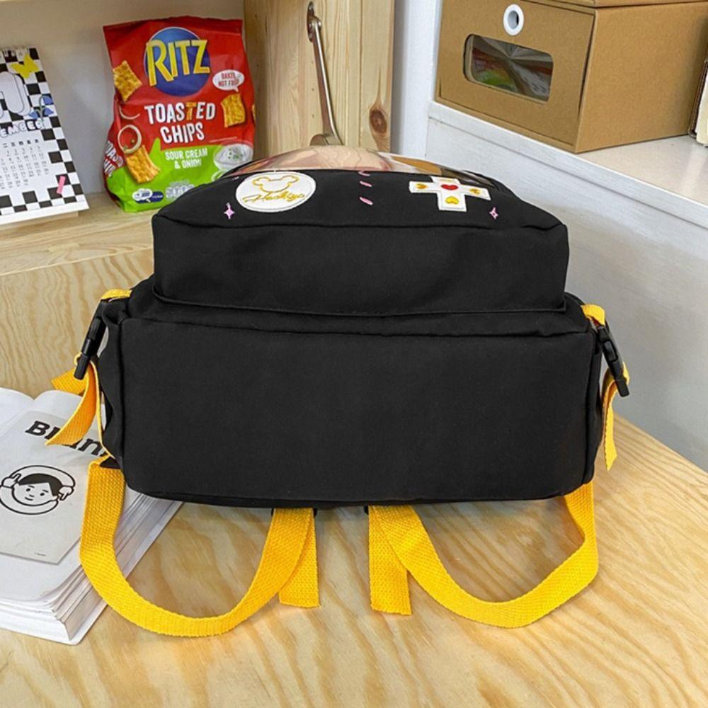 Transparent Students Backpack Multi Pocket Double Shoulder Bags Large Capacity School Bag  College