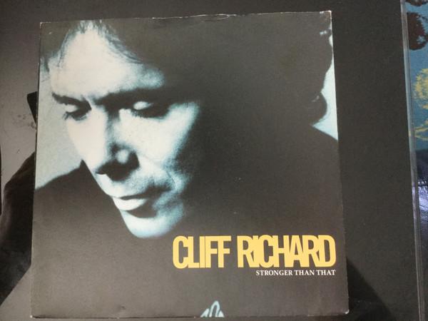 

7inch Record CLIFF RICHARD Stronger Than That EM129 EMI 1990 UK Rock Used