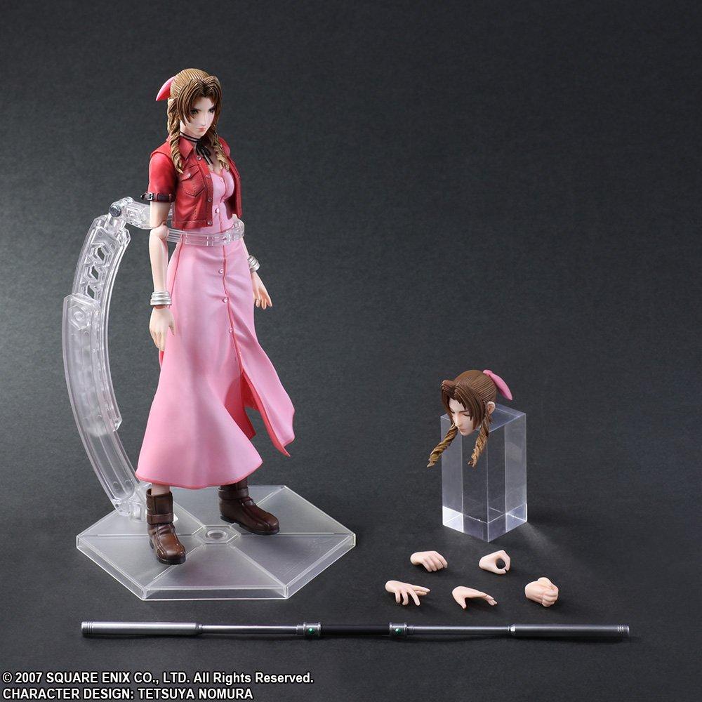 PLAY ARTS Kai CRISIS CORE FINAL FANTASY VII Aerith Painted Movable Figure