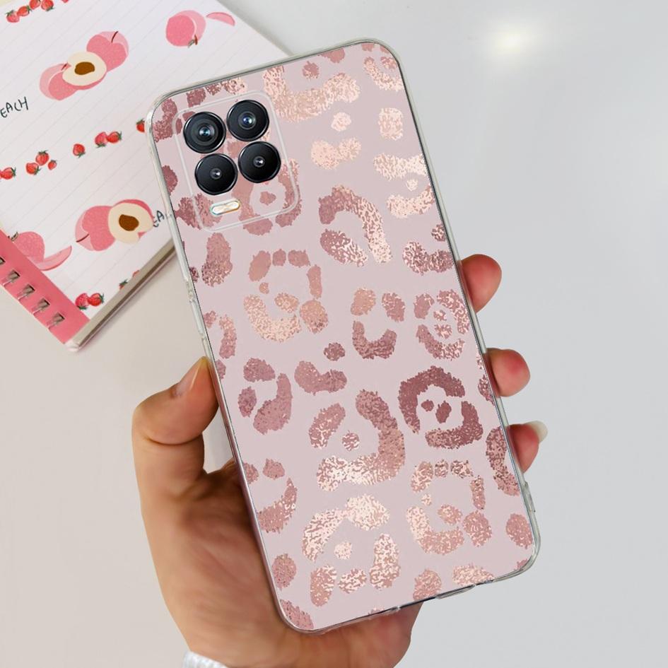 

For Realme 8 Case RMX3085 Realme 8 Pro Cover Fashion Butterfly Flower Soft Silicone TPU Phone Case For Realme 8i Realme8 5G Capa Realme 8i