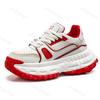 Fashion Niche Design Men's Low Top Casual Thick Soled Shoes 2025 Autumn New Fashion Trend Versatile Comfortable Non Slip Chunky sneakers