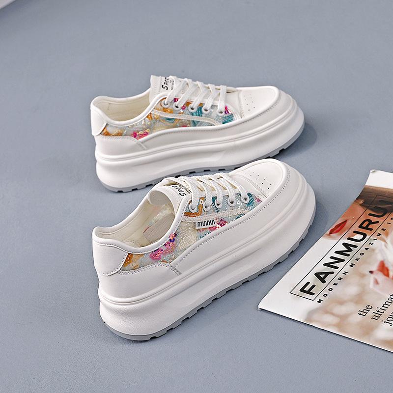 

Модные летние модные сетчатые толстые кроссовки на каждый день с полыми носками туфли на платформе и танкетке удобные кроссовки из блестящей кожи 40