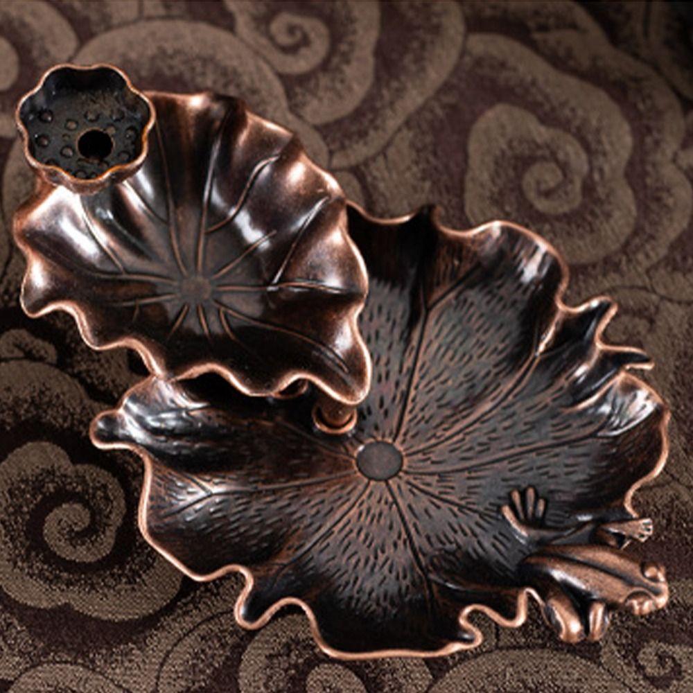 Creative Incense Insertion Zinc Zinc Alloy Fragrance Holder Craft Incense Burner  Sandalwood