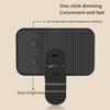 USB C Rechargeable Selfie Fill Light 3 Color Modes Adjustable Brightness Clip-on LED Light for Mobile Phones & Computers