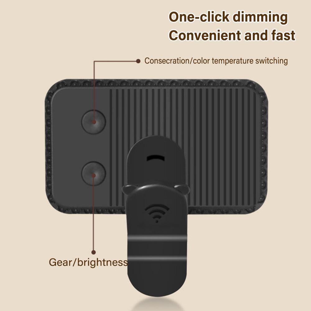 USB C Rechargeable Selfie Fill Light 3 Color Modes Adjustable Brightness Clip-on LED Light for Mobile Phones & Computers