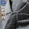 ROMON Men's Cable Knit Short-Sleeve Sweater