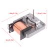 Mikrowellenherd Ersatzlüfter Kühl Lüfter Motor Mdt-10Cef 220V 18W 50Hz 2-Pin Spaltpol-Asynchronmotor