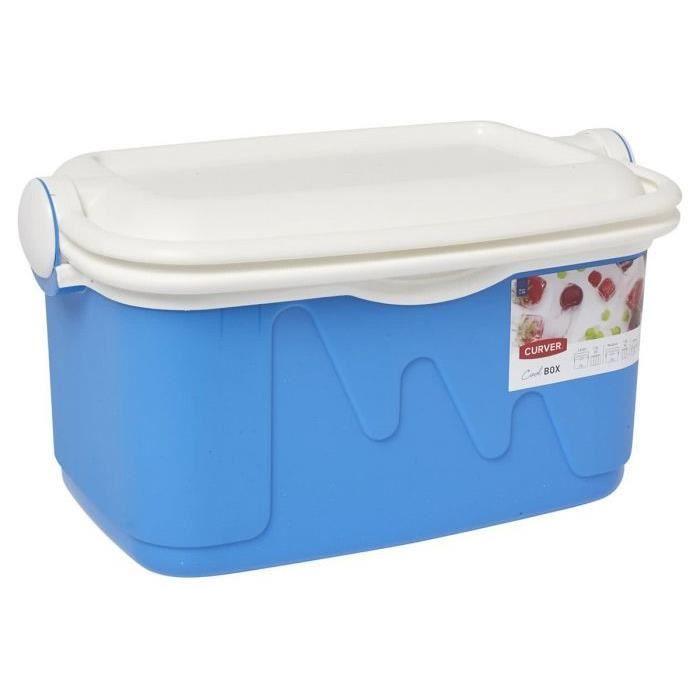 Glacière - Curver - 16710 - 10L - Plastique - Isolée Avec Couvercle Plateau
