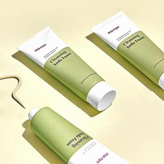 Pianka oczyszczająca z sodą 150ml Oczyszczanie twarzy Peeling Pielęgnacja porów Nawilżanie Oczyszczanie manyo