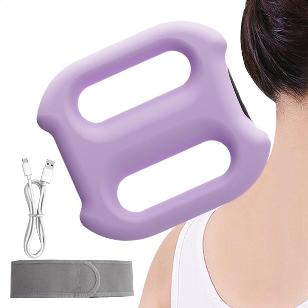 5-Speed Electric Fascia Ring Massager Full Body Slimming Deep Tissue Vibration Massage with Belt for Muscle Relaxation Legs