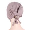 Multicolor Elastic Milk Silk Snood Hat - Adjustable Hair-Hiding Headscarf