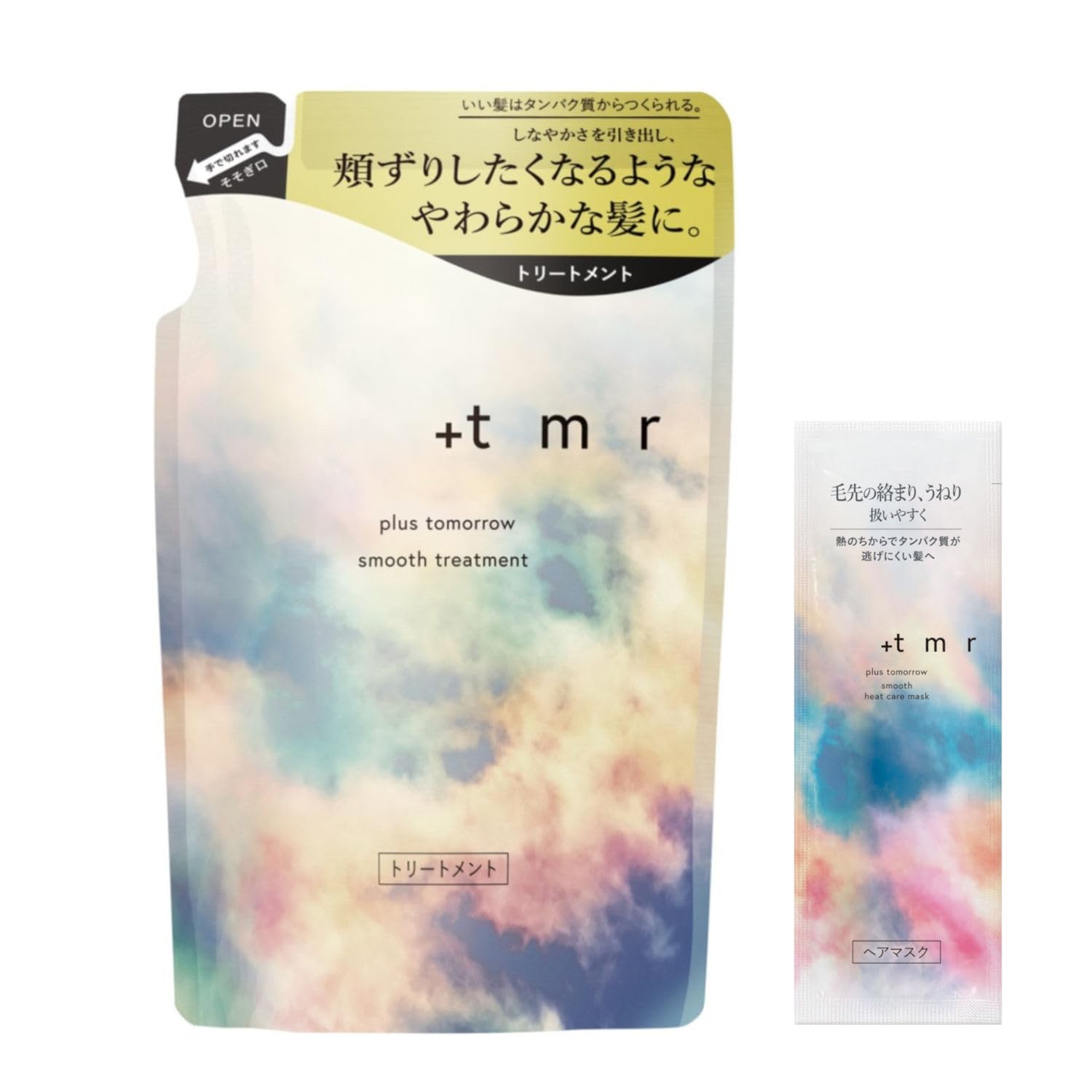Plus Tomorrow Plus Treatment Refill Bonus Protein Hair Care Damage +tmr Tomorrow + [Smooth]
