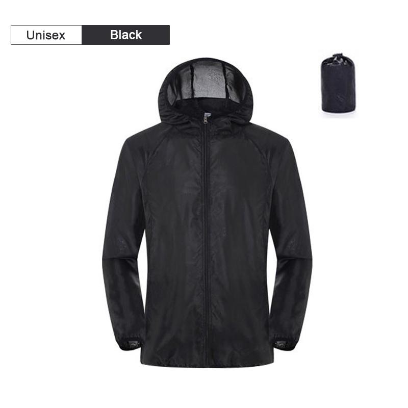 Camping Rain Coat Men Women Windbreaker Women Men's Waterproof Jacket Sun Protect Clothing Fishing Rain Wind Breaker Jacket Men