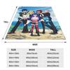 Fairy Tail Blanket Soft Warm Flannel Throw Blanket Cover for Bed Living Room Picnic Travel Home Couch