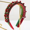 Christmas Headband  Cute Bell Beads Christmas Hair Accessories For Women