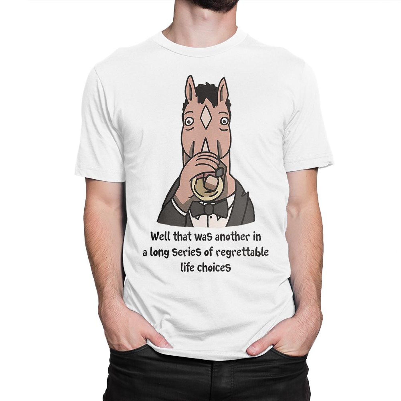 BoJack Horseman TV Series T-Shirt, Men s and Women s Sizes XL