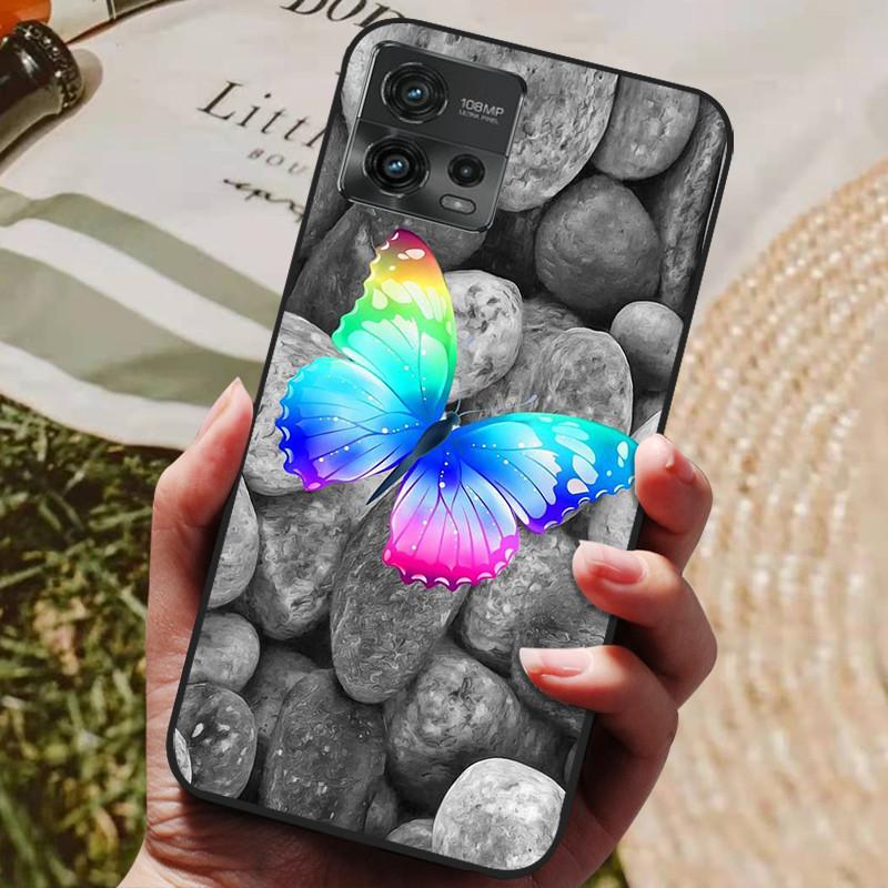 Pro pouzdro Motorola Moto G72 G 72 Nárazuvzdorné pouzdro na telefon Silikonový zadní kryt Nárazník Pro Moto G72 MotoG72 Měkké TPU Ochranná pouzdra