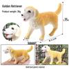 Wild Safari Animal Figurines: Giraffe, Elephant, Rhinoceros, Brown Bear, Tiger, Lion, Leopard, Hippopotamus - Solid Cognitive Toys