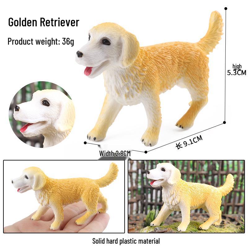 Wild Safari Animal Figurines: Giraffe, Elephant, Rhinoceros, Brown Bear, Tiger, Lion, Leopard, Hippopotamus - Solid Cognitive Toys