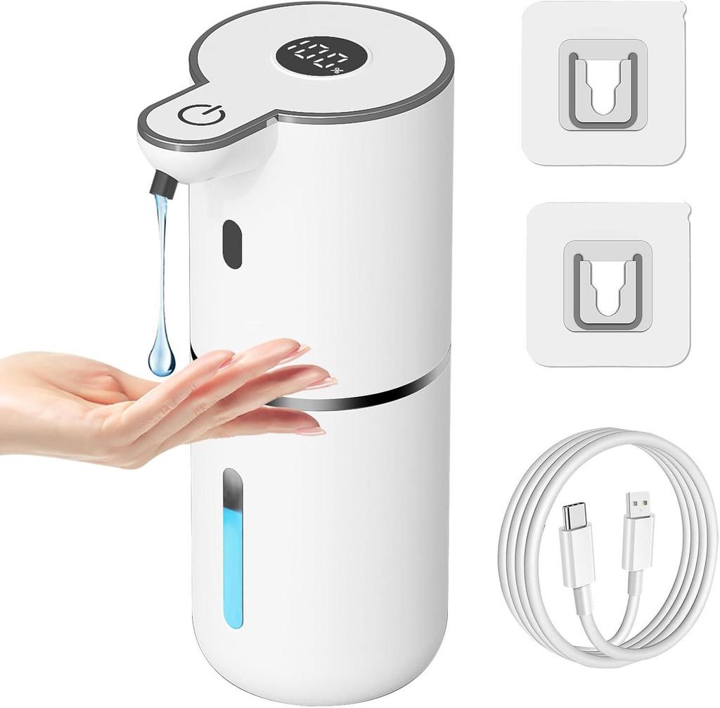 Dispenser Automatico di Sapone P25 da Parete in Acciaio Inossidabile con Display Digitale