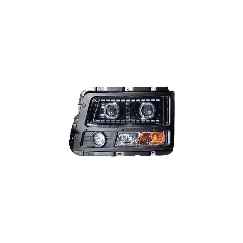 

LED Headlight Assembly for Shaanxi Delong F3000 M3000 Dual-Lens Low Beam: Retrofit Compatible Standard