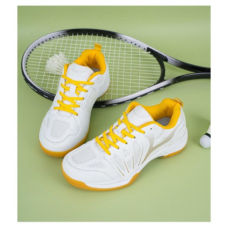 Kids Shoes Unisex Badminton Shoes Kids Adults Breathable Mesh Lining Non-Slip Rubber Sole Low-Cut Casual Sports Sneakers