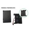 For Raspberry Pi3 Generation B Type 2b/3b Aluminum Alloy Case Enclosure Cooling Fan